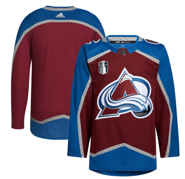Men's Colorado Avalanche Blank 2022 Burgundy Stanley Cup Final Patch Stitched Jersey Men's Colorado Avalanche Blank 2022 Burgundy Stanley Cup Final Patch Stitched Jersey
